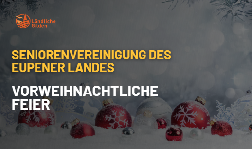 Senioren Eupen Vorweihnachtliche Feier